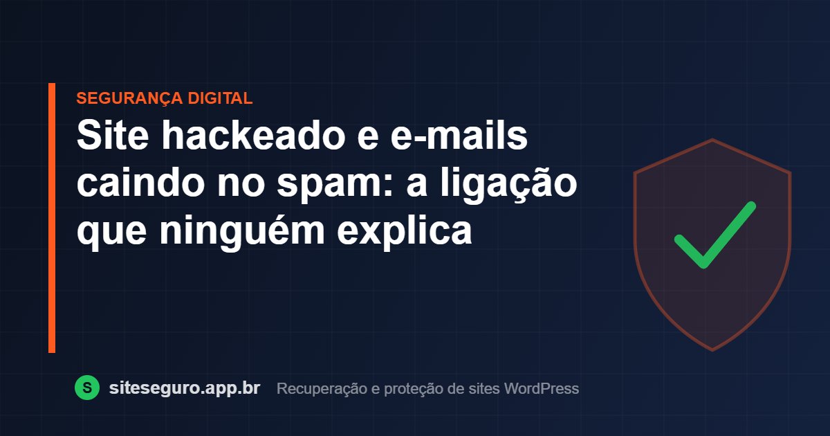 Site hackeado e e-mails caindo no spam: a ligação que ninguém explica – Site Seguro
